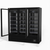 Supermarket Three Doors Upright Display Freezer - 1539L