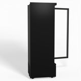 Supermarket Single Glass Door Upright Display Freezer - 450 Litre