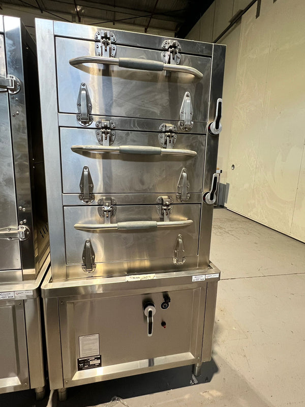 Oxford FSGS-3 3 Door Natural Gas Steamer