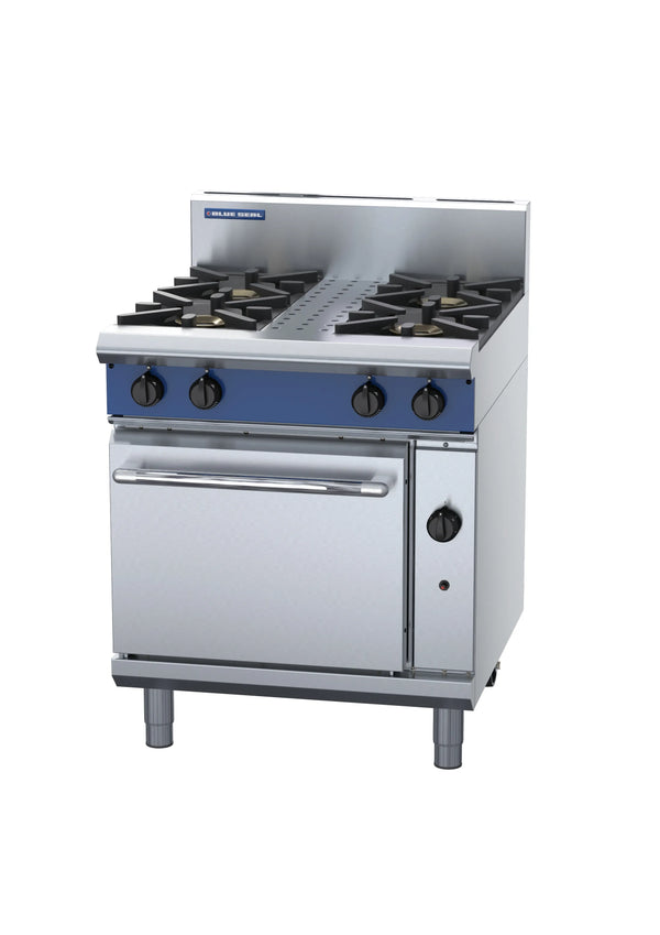 Blue Seal Evolution Series G505D 750Mm Gas Range Static Oven