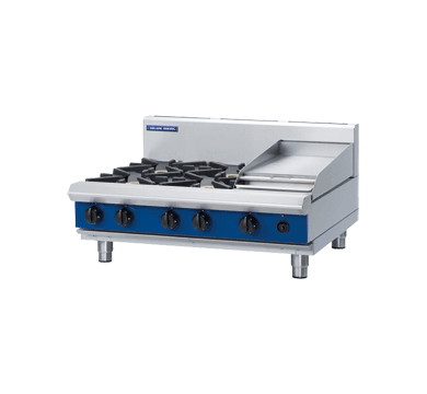 Blue Seal Evolution Series G516C B 900Mm Gas Cooktop Bench Model