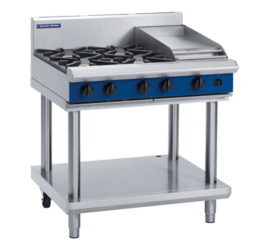 Blue Seal Evolution Series G516C Ls 900Mm Gas Cooktop Leg Stand