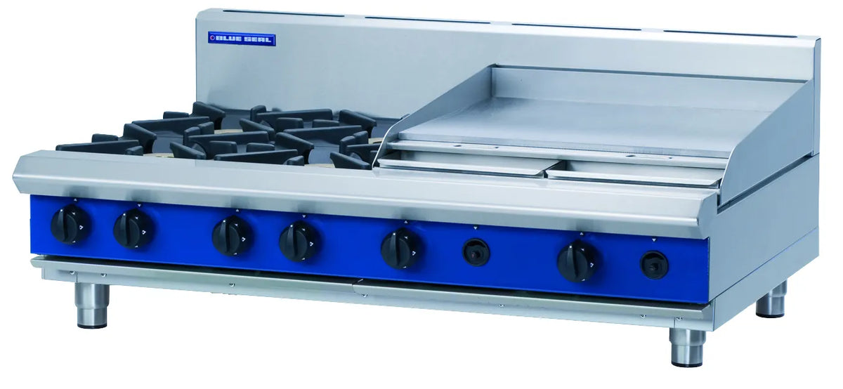 Blue Seal Evolution Series G518B B 1200Mm Gas Cooktop Bench Model