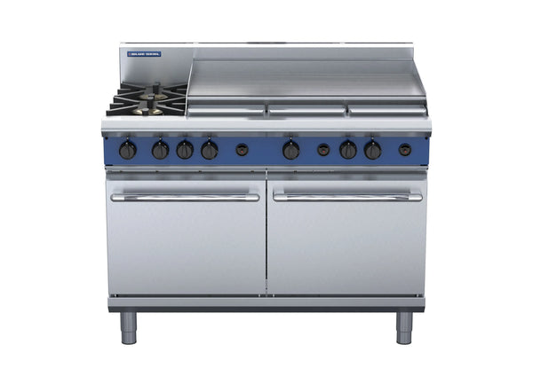 Blue Seal Evolution Series G528A 1200Mm Gas Range Double Static Oven