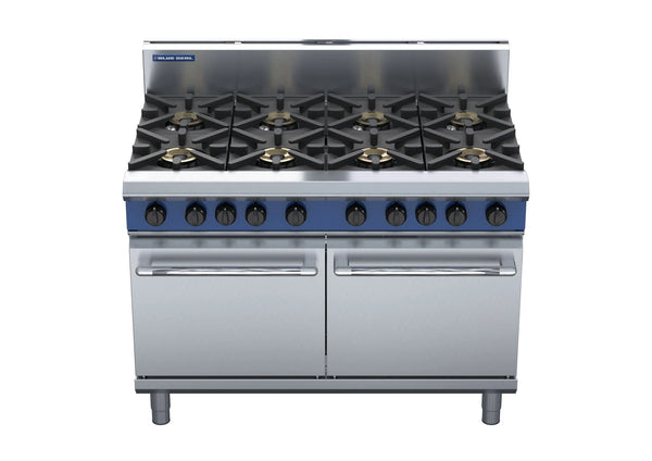 Blue Seal Evolution Series G528D 1200Mm Gas Range Double Static Oven