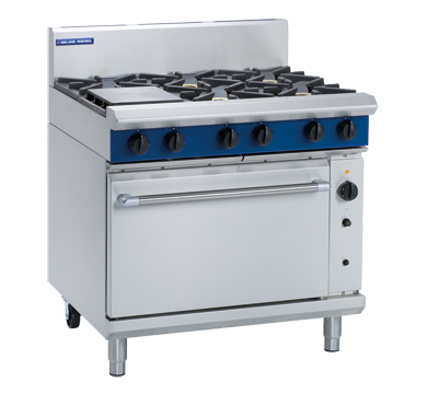 Blue Seal Evolution Series G56D 900Mm Gas Range Convection Oven