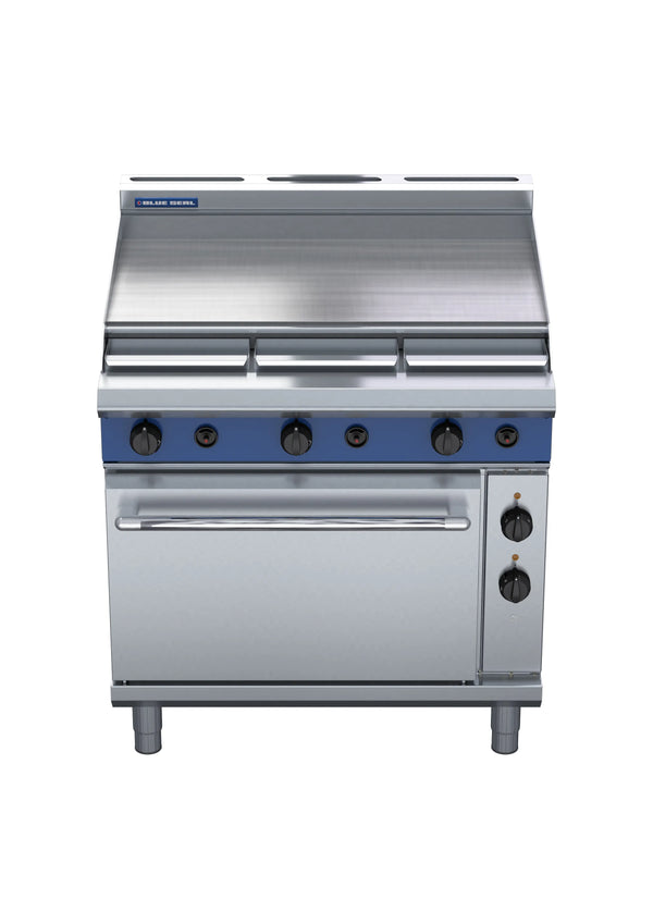 Blue Seal Evolution Series Ge506A 900Mm Gas Range Electric Static Oven