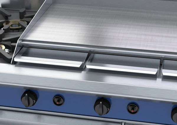 Blue Seal Evolution Series Ge508A 1200Mm Gas Range Electric Static Oven