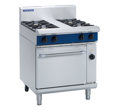 Blue Seal Evolution Series Ge54C 750Mm Gas Range Electric Convection Oven