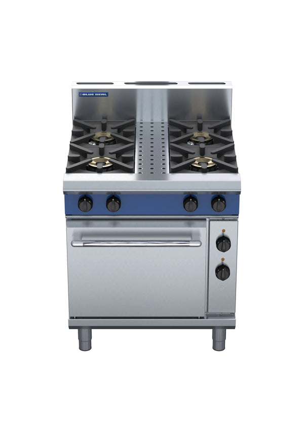 Blue Seal Evolution Series Ge54D 750Mm Gas Range Electric Convection Oven
