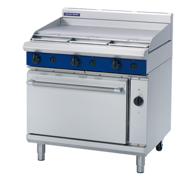 Blue Seal Evolution Series Ge56A 900Mm Gas Range Electric Convection Oven