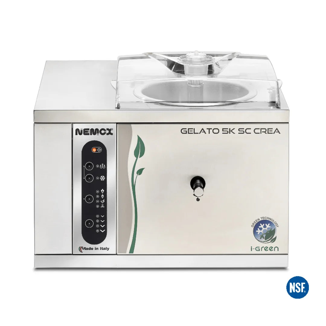 Sammic benchtop ice cream machine - 5k crea sc i-green