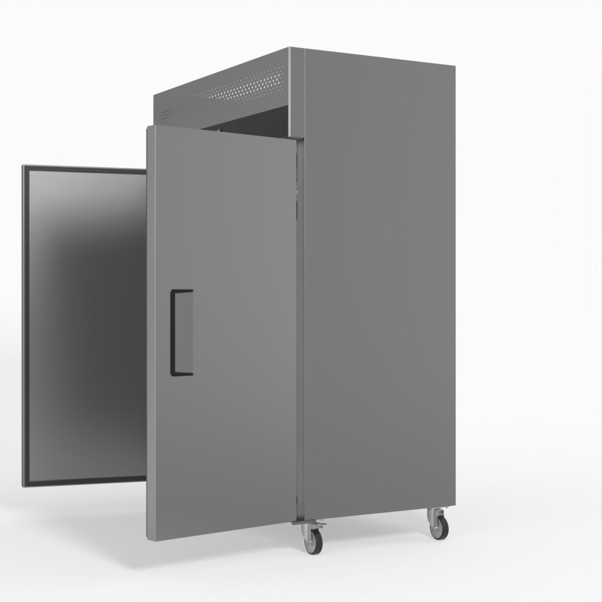 1000 Litre Upright Double Stainless Steel Door Freezer