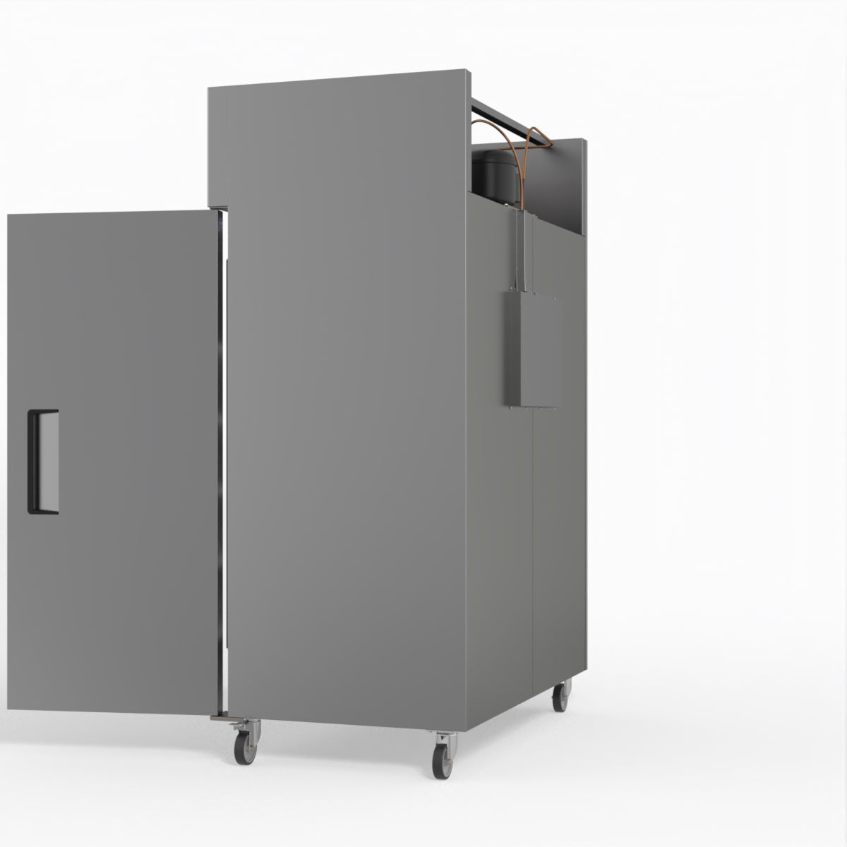 1000 Litre Upright Double Stainless Steel Door Freezer