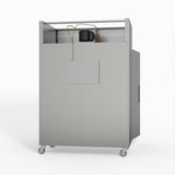 1000 Litre Upright Double Stainless Steel Door Freezer