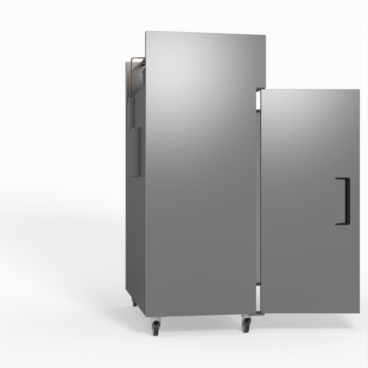 1000 Litre Upright Double Stainless Steel Door Freezer