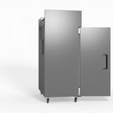 1000 Litre Upright Double Stainless Steel Door Freezer