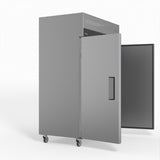 1000 Litre Upright Double Stainless Steel Door Freezer