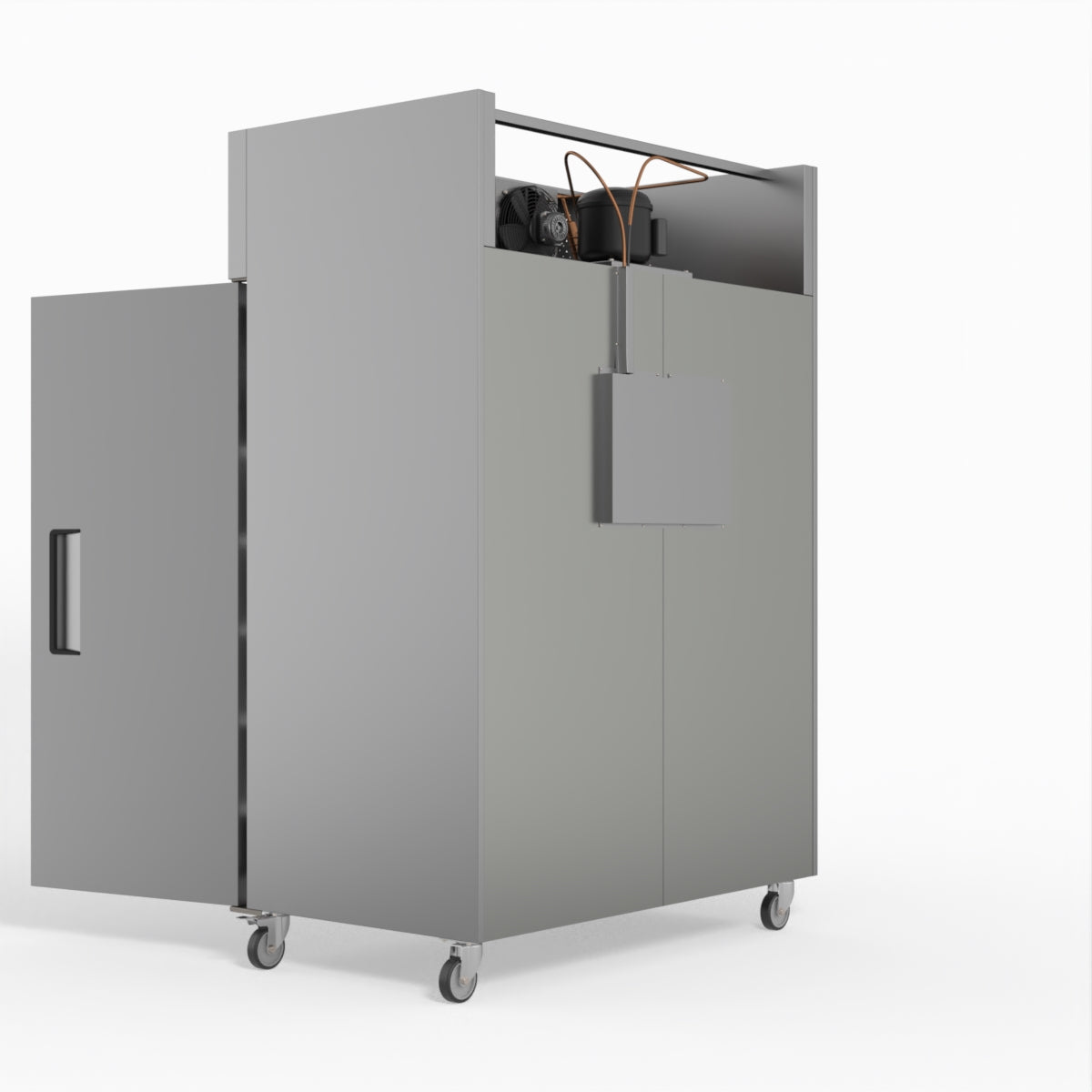 AG 1000 Litre Upright Double Stainless Steel Door Freezer GNX1000BT