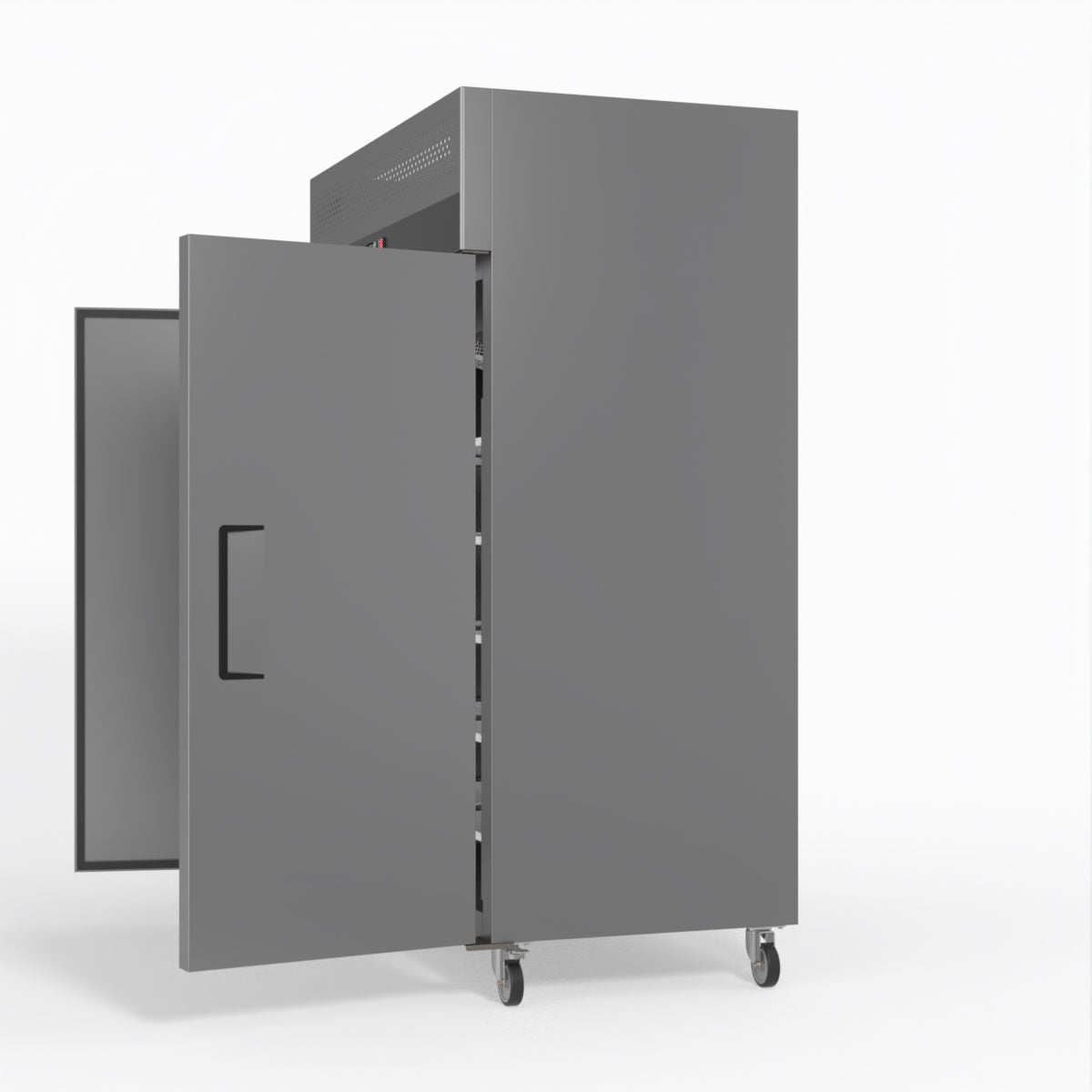 1200 Litre Upright Double Stainless Steel Door Freezer