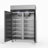 1200 Litre Upright Double Door Stainless Steel Door Fridge