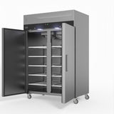 1200 Litre Upright Double Door Stainless Steel Door Fridge