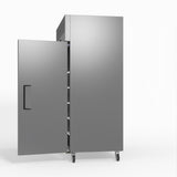 1000 Litre Upright Double Stainless Steel Door Fridge