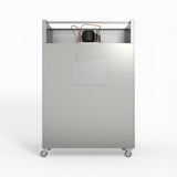 1000 Litre Upright Double Stainless Steel Door Fridge