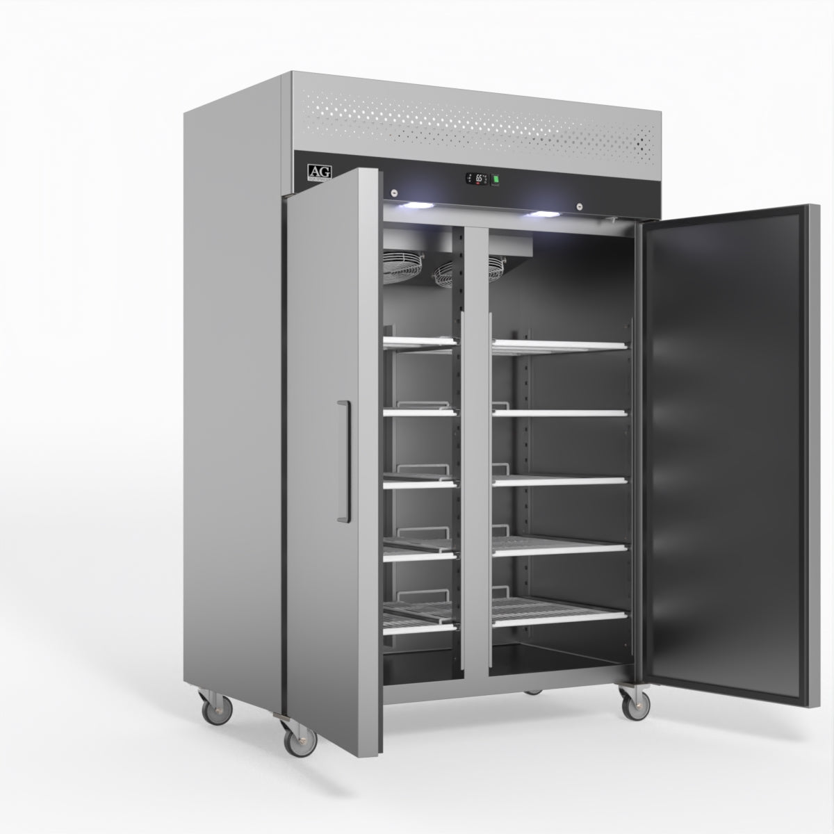 1200 Litre Upright Double Door Stainless Steel Door Fridge