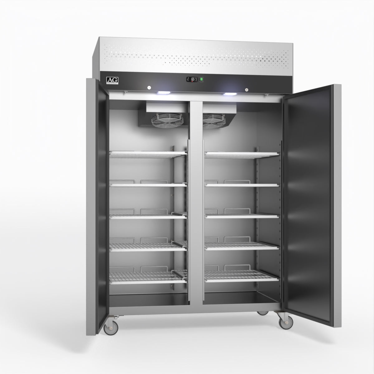 1200 Litre Upright Double Door Stainless Steel Door Fridge