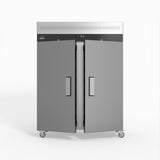 1300 Litre Upright Double Stainless Steel Door Freezer