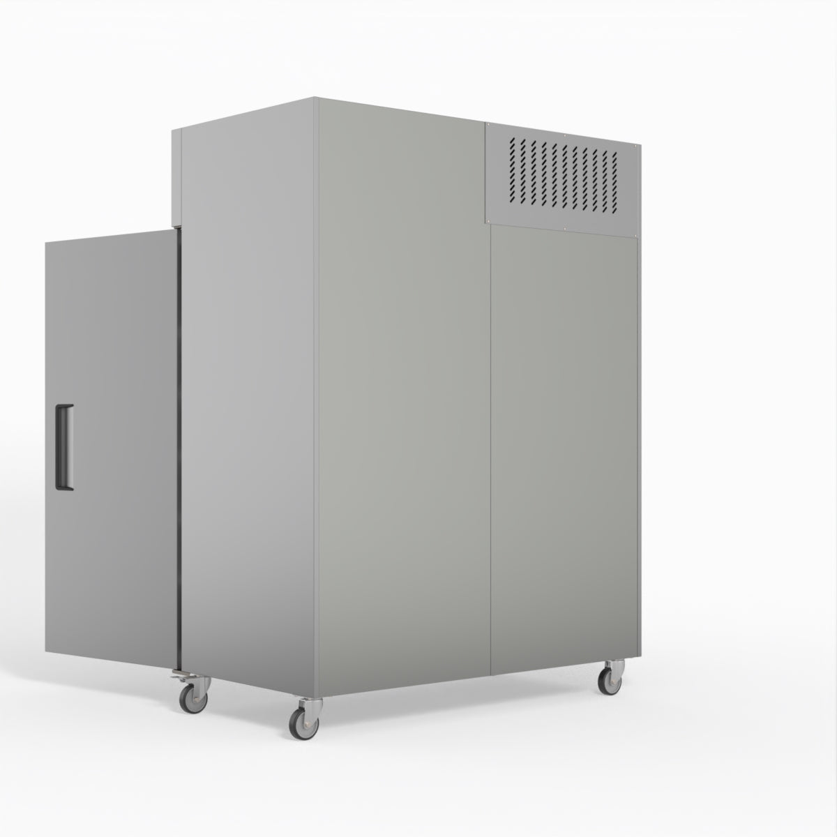 1300 Litre Upright Double Stainless Steel Door Freezer