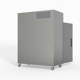 1300 Litre Upright Double Stainless Steel Door Freezer