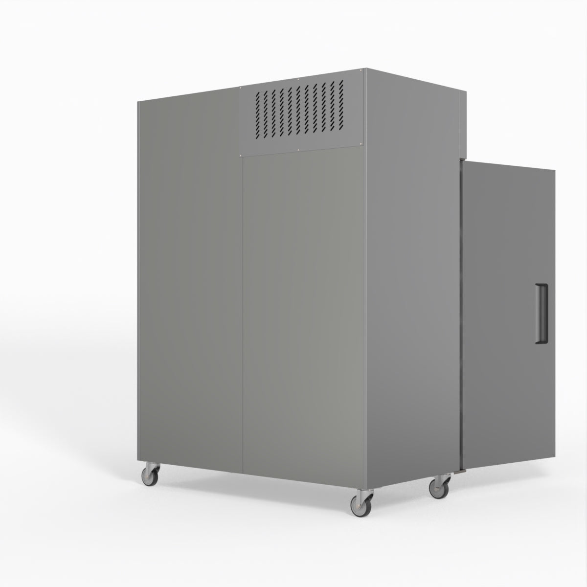 1300 Litre Upright Double Stainless Steel Door Freezer