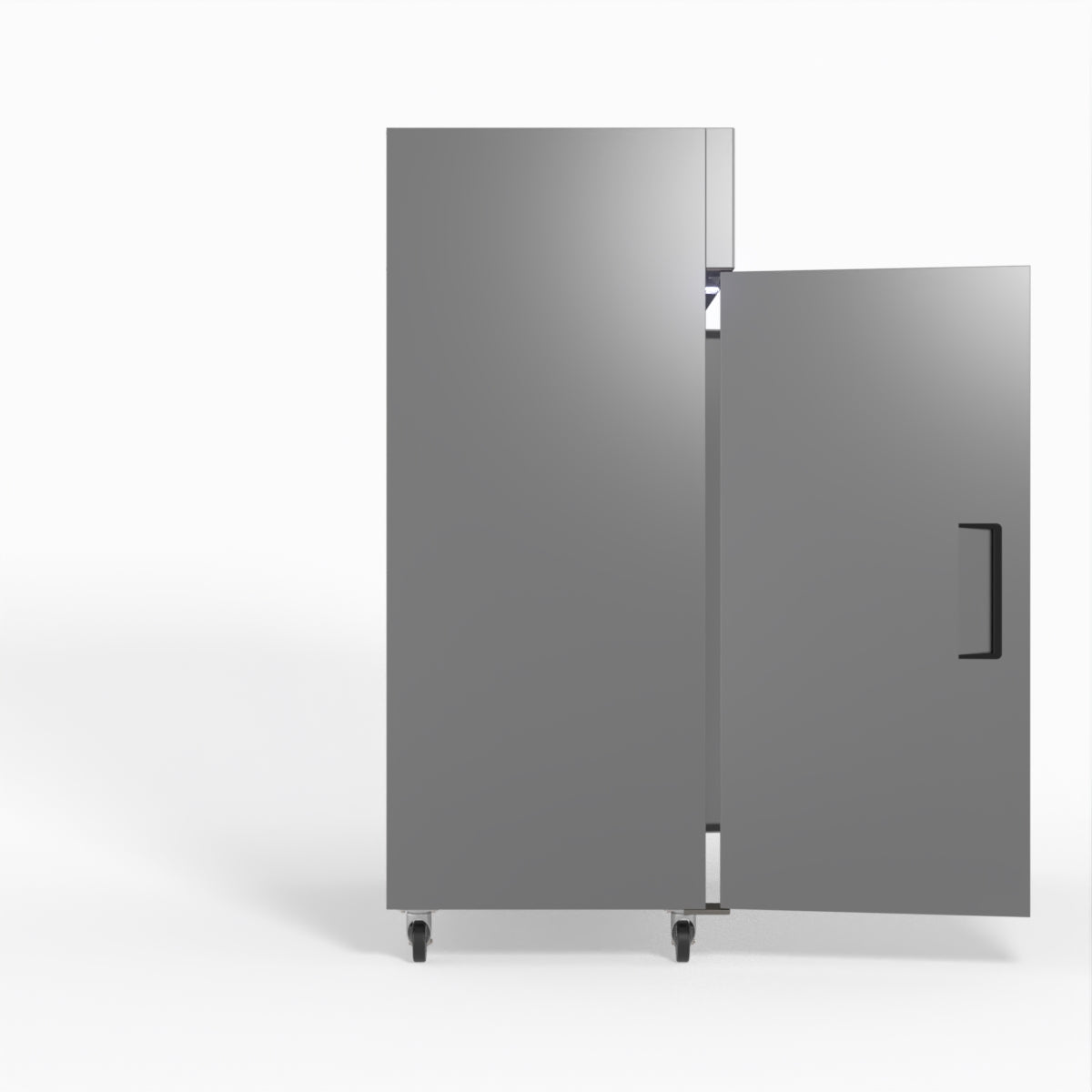 1300 Litre Upright Double Stainless Steel Door Freezer