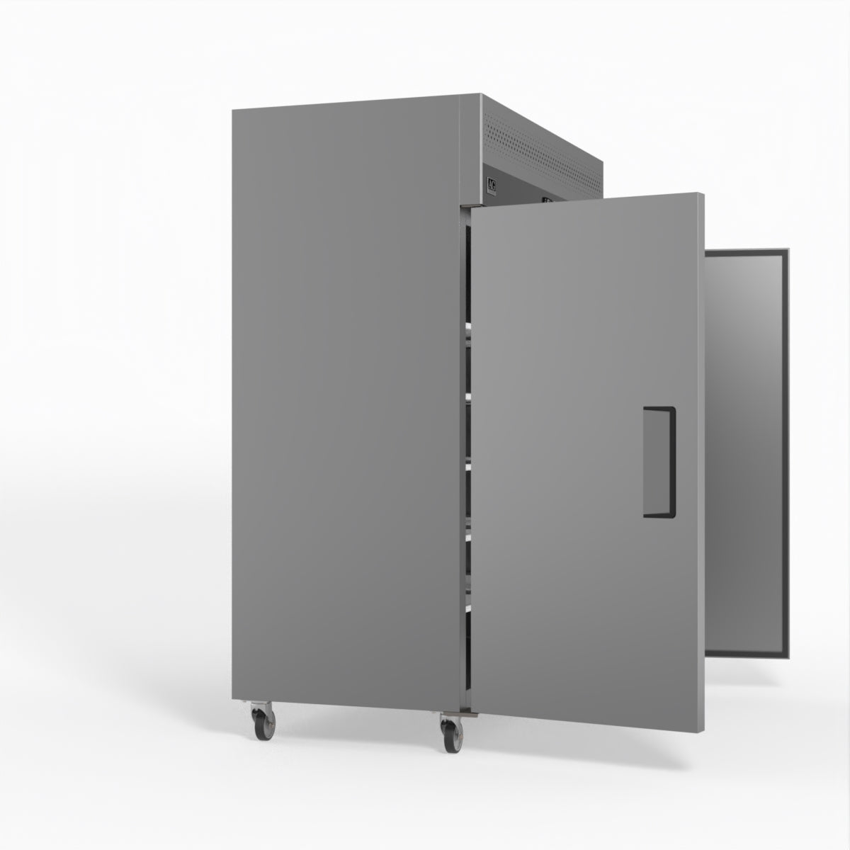 1300 Litre Upright Double Stainless Steel Door Freezer