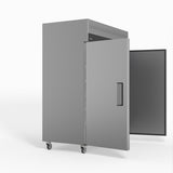 1300 Litre Upright Double Stainless Steel Door Freezer