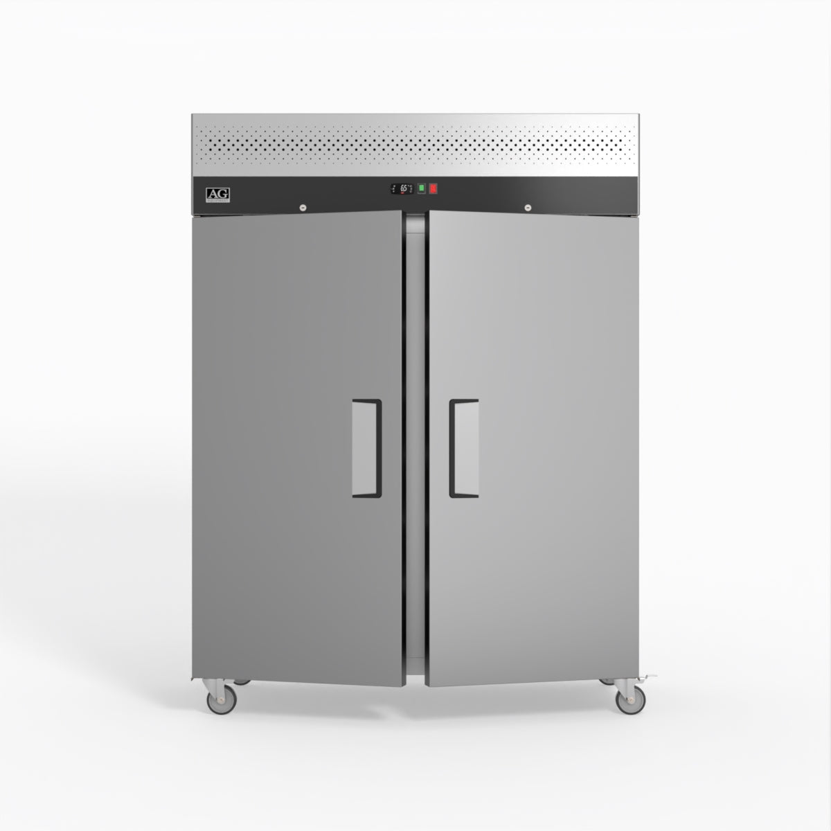 1300 Litre Upright Double Stainless Steel Door Freezer