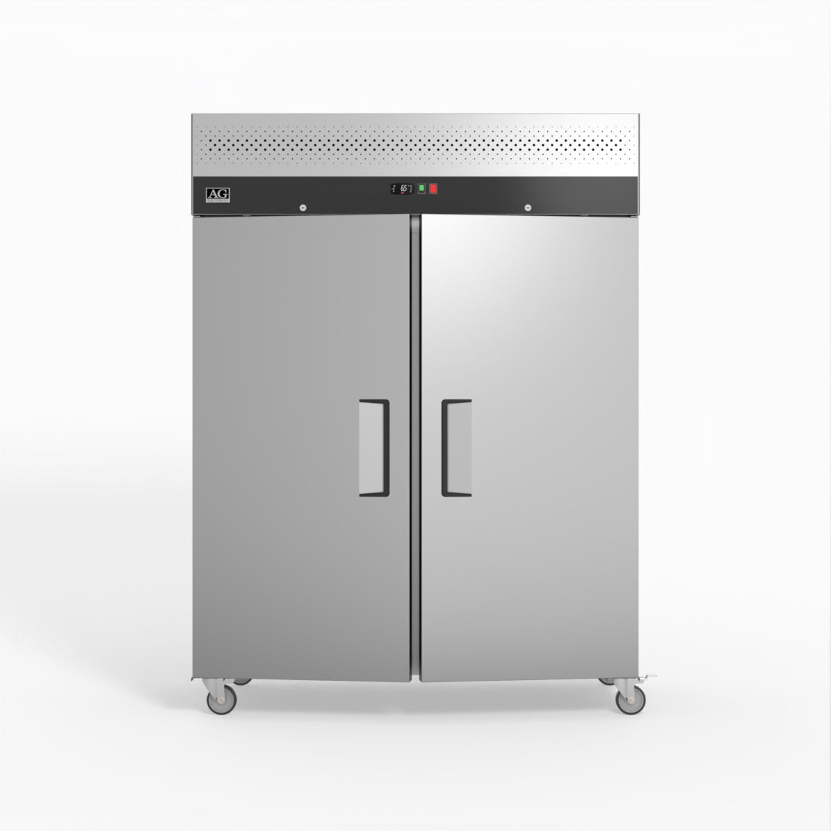 1300 Litre Upright Double Stainless Steel Door Freezer