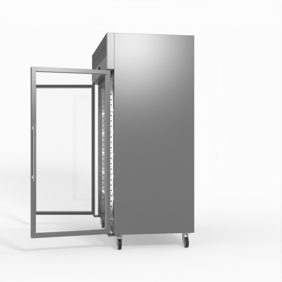 1300 Litre Upright Double Glass Door Display Fridge