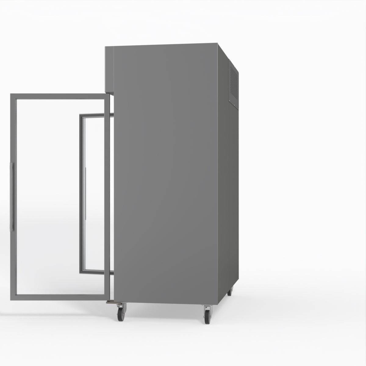 1300 Litre Upright Double Glass Door Display Fridge