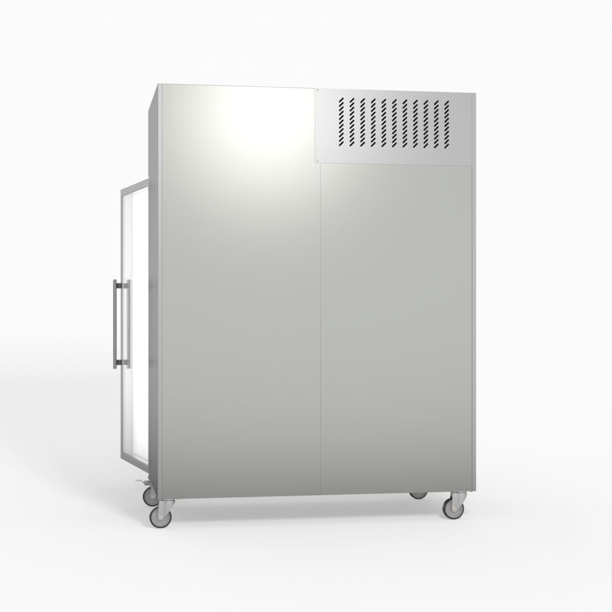 1300 Litre Upright Double Glass Door Display Fridge