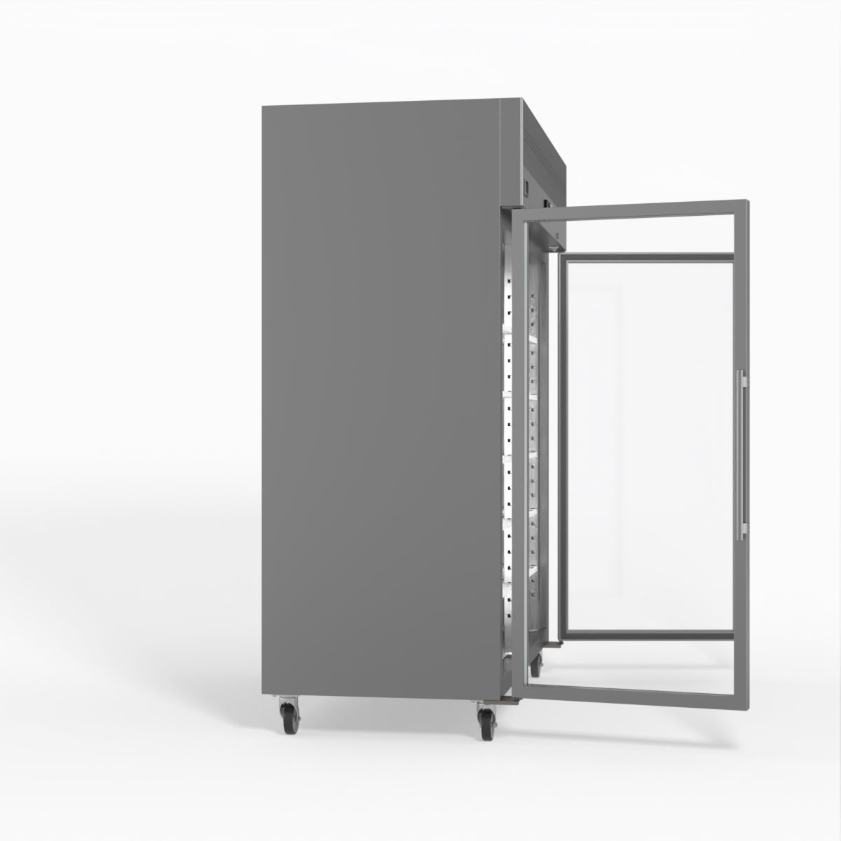 1300 Litre Upright Double Glass Door Display Fridge