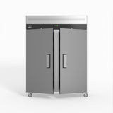 1300 Litre Upright Double Stainless Steel Door Fridge