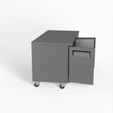 Two Door Commercial Worktop / Under Bench Fridge 700mm Depth