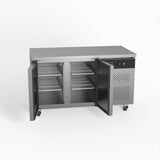 AG Two Door Commercial Worktop / Under Bench Fridge 700mm Depth GNX2100TN