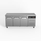 AG Commercial Three Door Worktop / Under Bench Freezer 700mm Depth GNX3100BT
