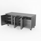 AG Three Door Commercial Worktop / Under Bench Fridge 700mm Depth GNX3100TN