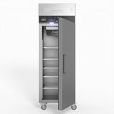 429 Litre Upright Single Stainless Steel Door Freezer