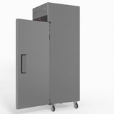 429 Litre Upright Single Stainless Steel Door Freezer